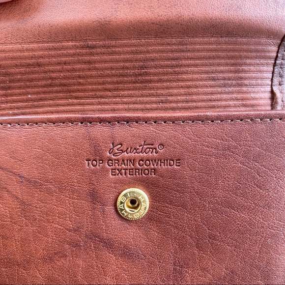 Buxton Cowhide Leather Wallet - Picture 2 of 7